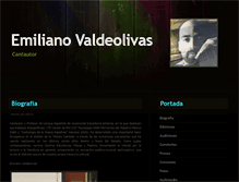 Tablet Screenshot of emilianovaldeolivas.com